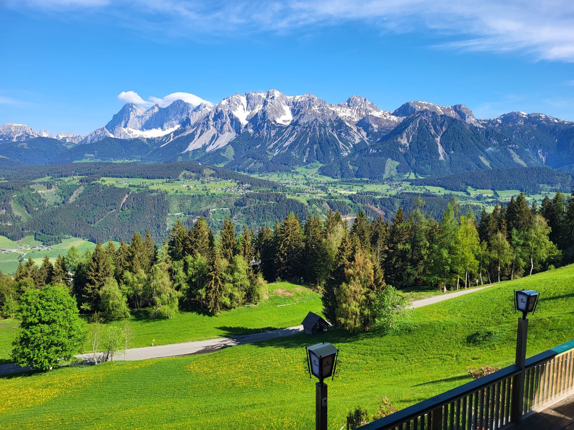 Juni 2022 - Ausblick Berggasthof Jager