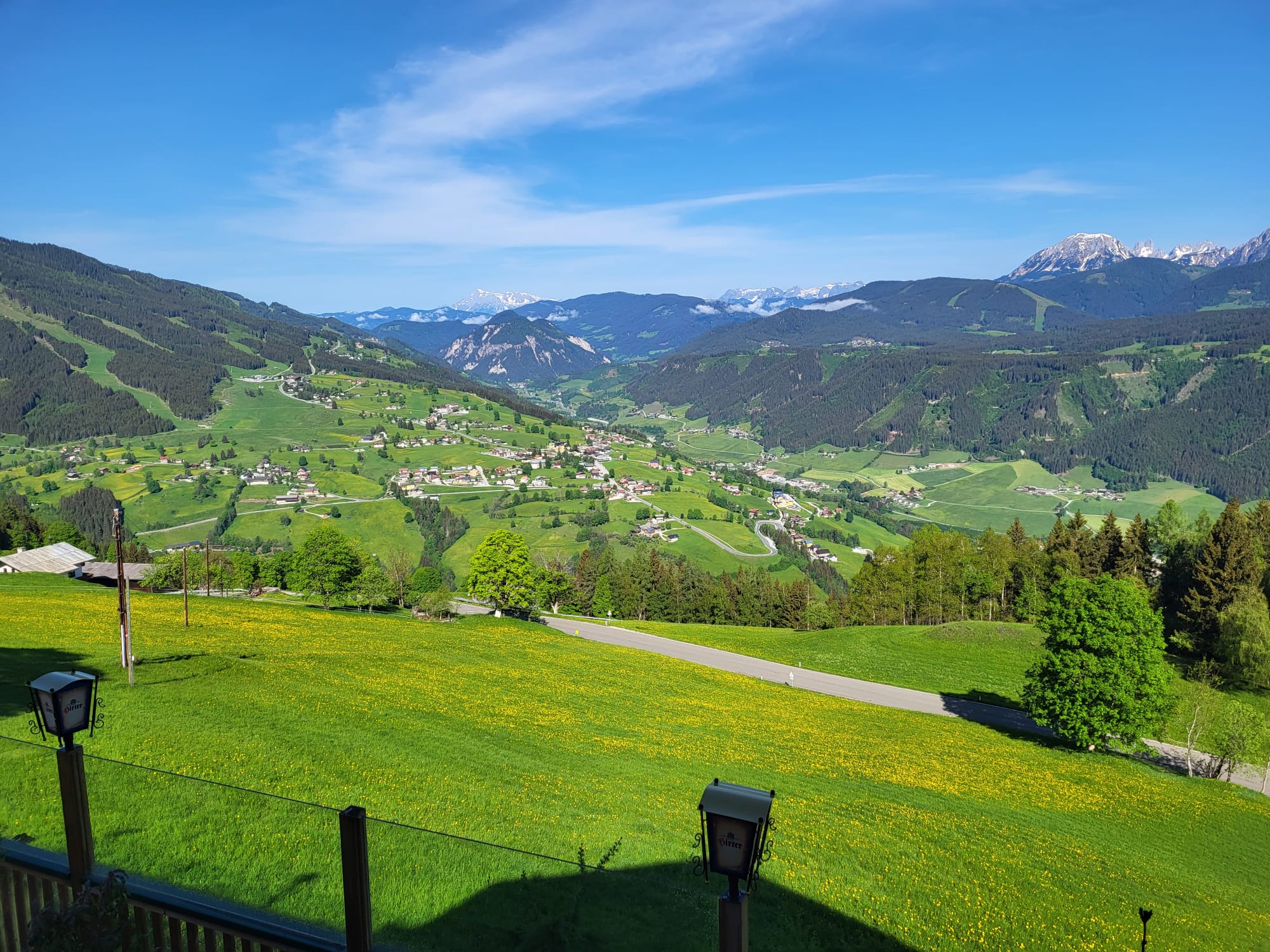 Juni 2022 - Ausblick Berggasthof Jager